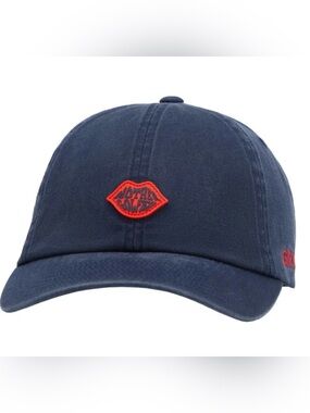 G/FORE Women’s “Mother Golfer” Cotton Twill RelaxedSnapback Golf Hat, Navy, NWT